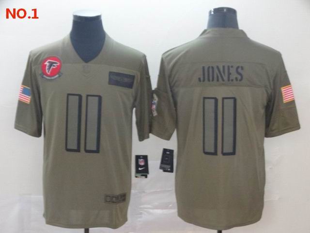 Men's Atlanta Falcons 11 Julio Jones Jesey NO.1;